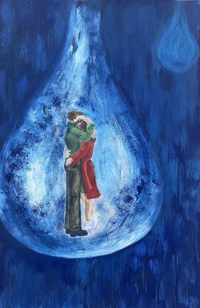 "Peegeldused"
2011. Guašš. 17x27 cm