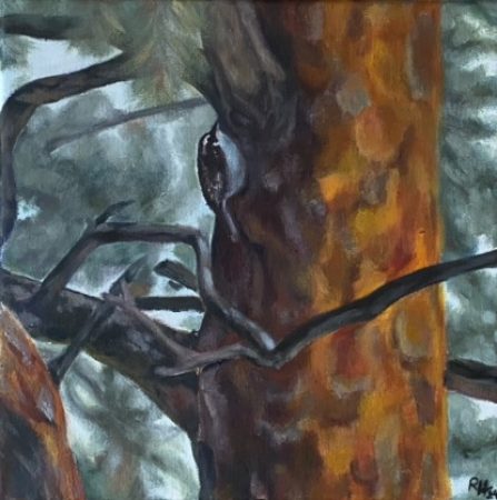 "Porr"
2024. Akrüülvärvid lõuendil. 30x30 cm